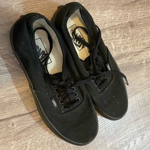 Black Classic Vans